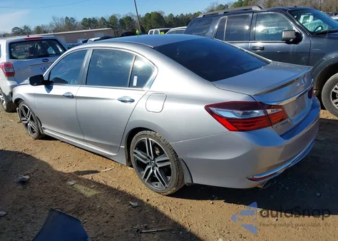 2017 Honda Accord Sport Se from USA, damaged, VIN 1HGCR2F14HA156192